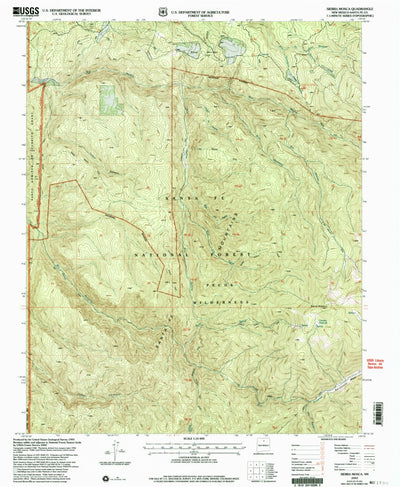 Sierra Mosca, NM (2002, 24000-Scale) Preview 1