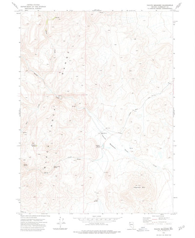 Paiute Meadows, NV (1972, 24000-Scale) Preview 1