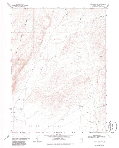 Rodeo Creek NW, NV (1968, 24000-Scale) Preview 1