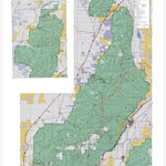 Fishlake NF Travel Map Fillmore-Beaver RDs Back 2013