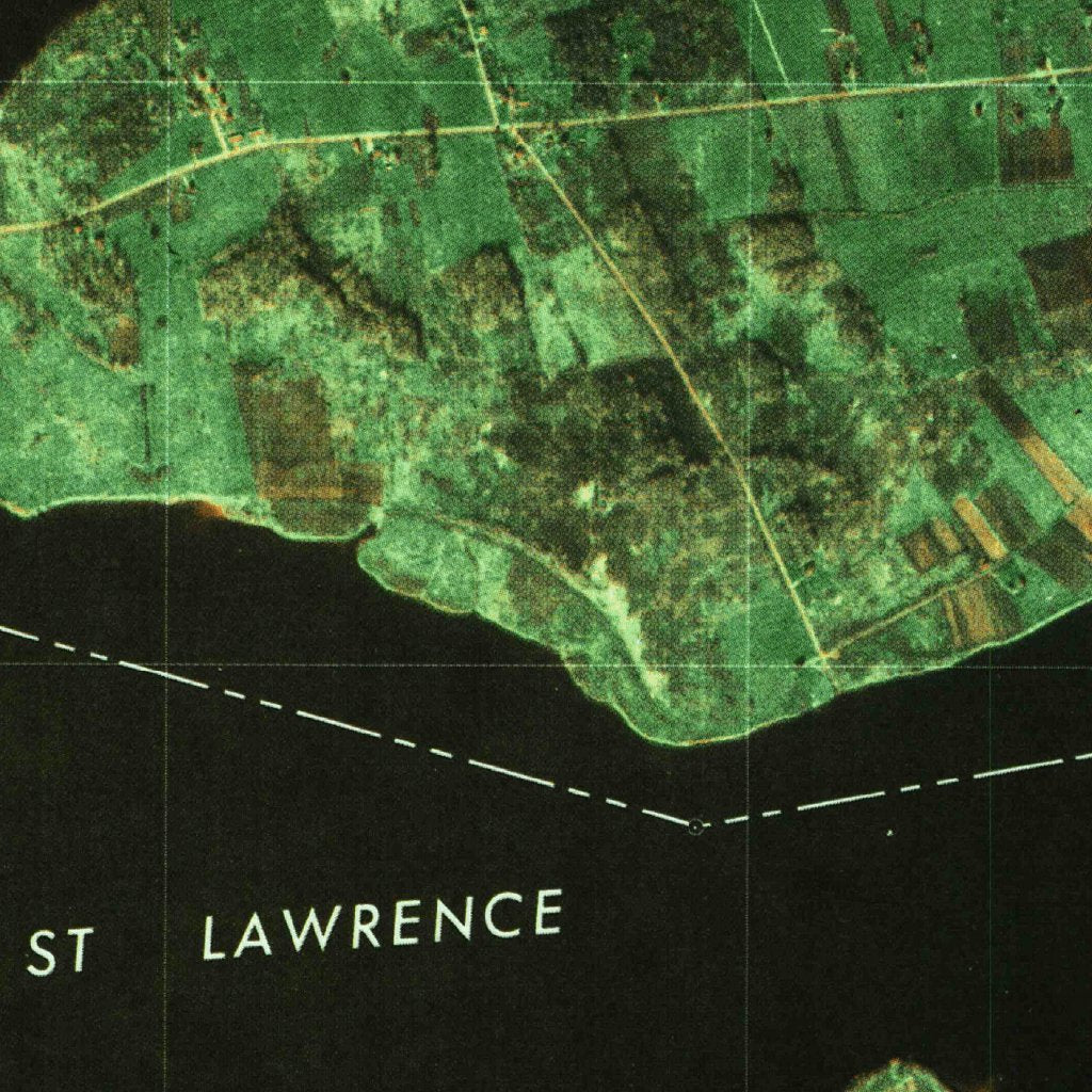 Massena Port Of Entry, NY (1977, 25000Scale) Map by United States