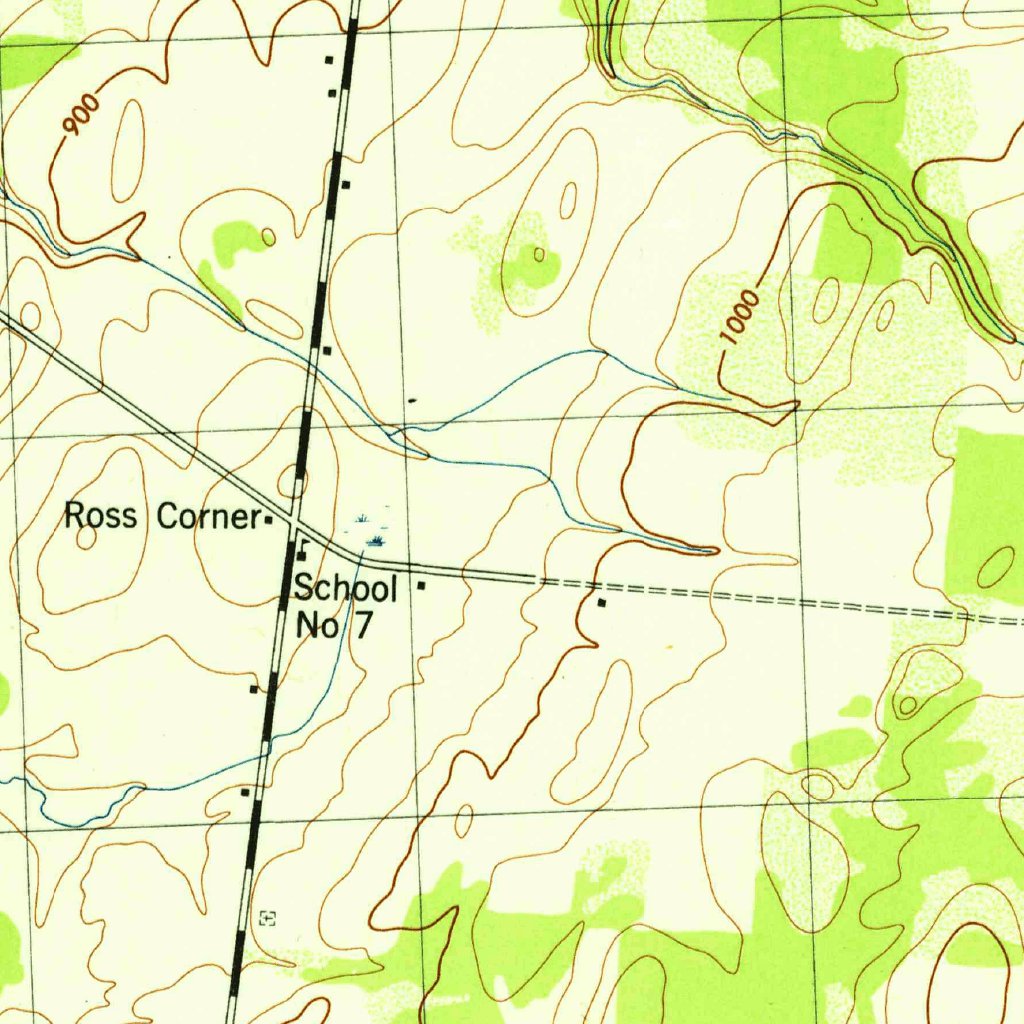 Rodman, NY (1943, 31680Scale) Map by United States Geological Survey Avenza Maps