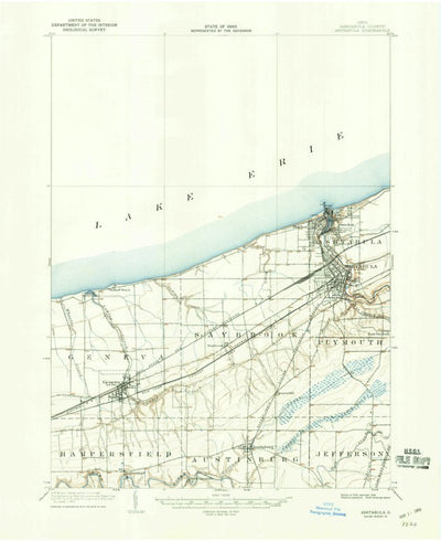 Ashtabula, OH (1905, 62500-Scale) Preview 1