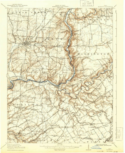 Morrow, OH (1916, 62500-Scale) Preview 1