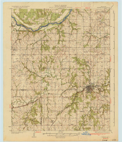 Pawnee, OK (1936, 62500-Scale) Preview 1
