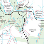 Sofala-Wattle Flat Gold Map