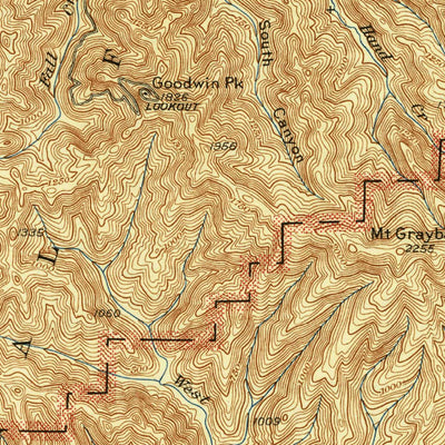 Goodwin Peak, OR (1943, 62500-Scale) Preview 3