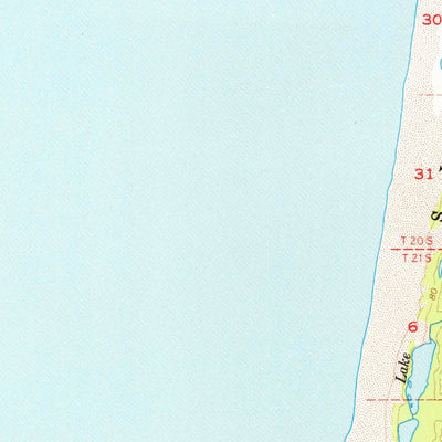Siltcoos Lake, OR (1956, 62500-Scale) Preview 3