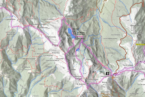 Trekking Linea Gotica - Mappa 2 - Retro