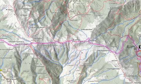Trekking Linea Gotica - Mappa 3 - Fronte