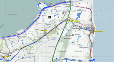 Trekking Linea Gotica - Mappa 6 - Retro