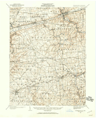 Coatesville, PA-DE (1904, 62500-Scale) Preview 1