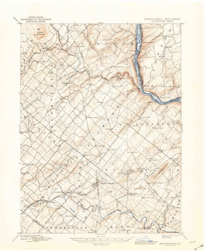Doylestown, PA-NJ (1891, 62500-Scale) Preview 1