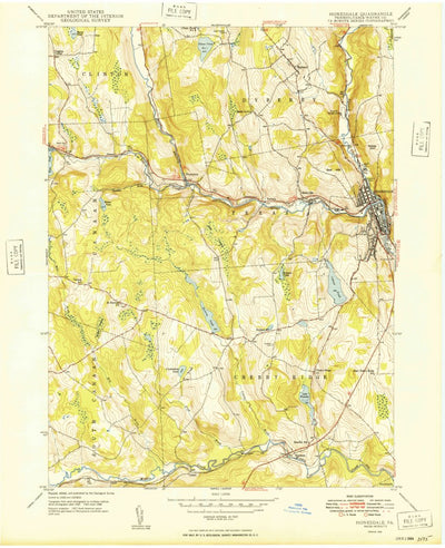 Honesdale, PA (1949, 24000-Scale) Preview 1