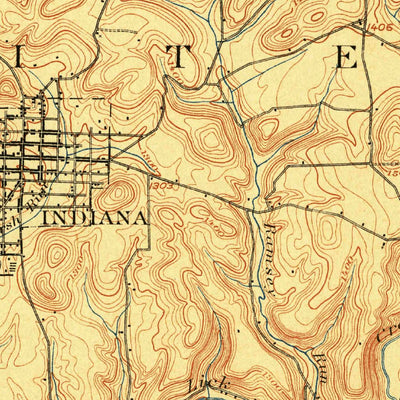 Indiana, PA (1902, 62500-Scale) Preview 2