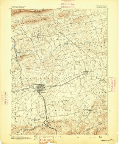 Lebanon, PA (1893, 62500-Scale) Preview 1