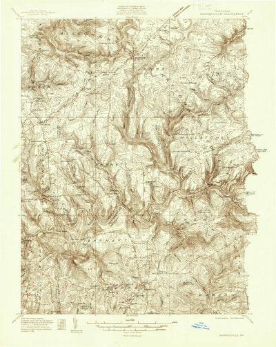 Marienville, PA (1936, 48000-Scale) Preview 1