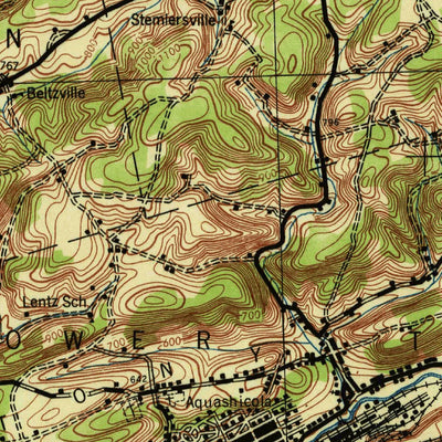 Lehighton, PA (1943, 62500-Scale) Preview 3