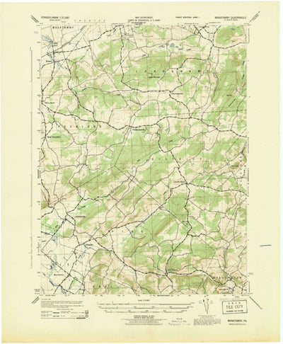 Manatawny, PA (1943, 31680-Scale) Preview 1