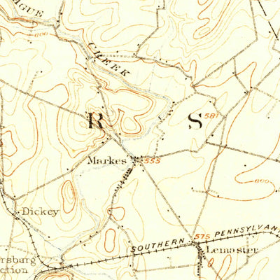 Mercersburg, PA (1900, 62500-Scale) Preview 2
