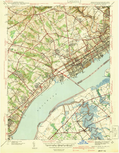 Marcus Hook, PA-DE-NJ (1941, 31680-Scale) Preview 1