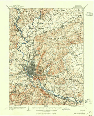 Reading, PA (1913, 62500-Scale) Preview 1