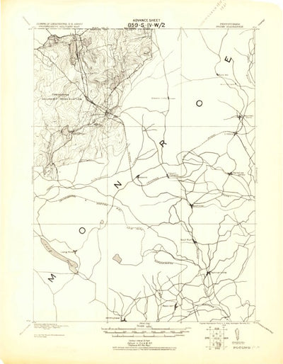 Pocono, PA (1919, 62500-Scale) Preview 1