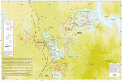Stuart Town Gold Map