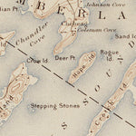 ME-CASCO BAY: Authoritative US Topos Historic 1893