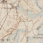 ME-FREEPORT: Authoritative US Topos Historic 1892