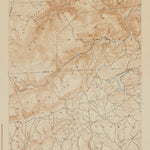 PA-HARVEY LAKE: Authoritative US Topos Historic 1893