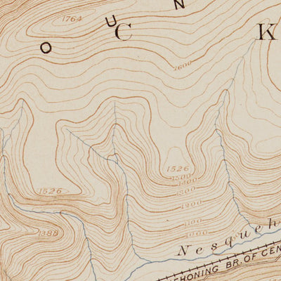 PA-HAZLETON: Authoritative US Topos Historic 1893