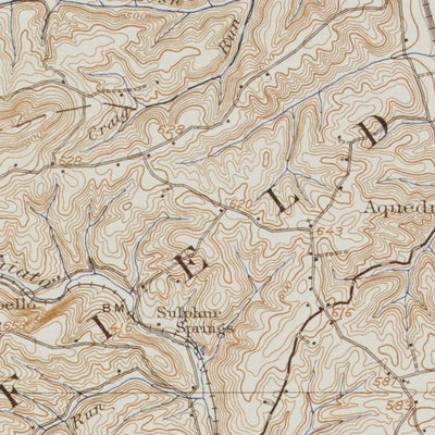 PA-NEW BLOOMFIELD: Authoritative US Topos Historic 1907