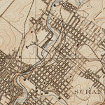 PA-SCRANTON: Authoritative US Topos Historic 1893