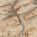 PA-POTTSVILLE: Authoritative US Topos Historic 1891