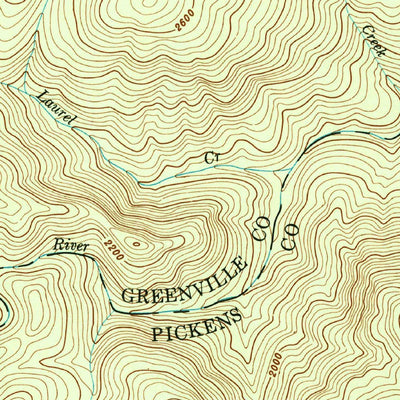 Table Rock, SC-NC (1946, 24000-Scale) Preview 3