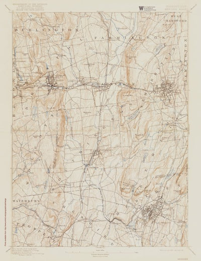 CT-MERIDEN: Authoritative US Topos Historic 1893