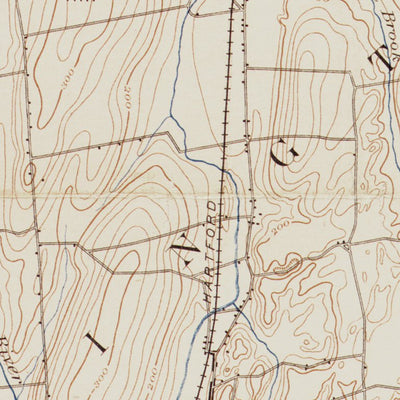 CT-MERIDEN: Authoritative US Topos Historic 1893