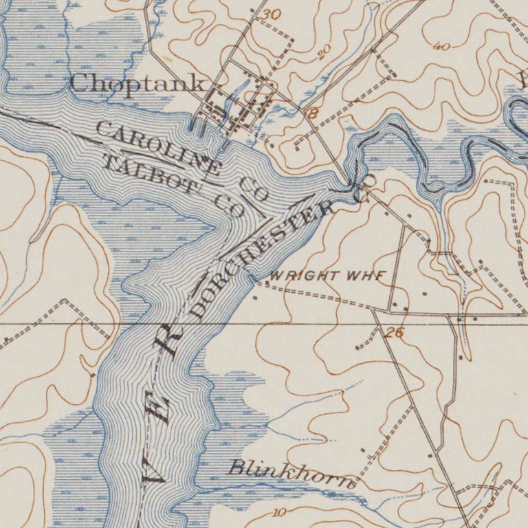 MDHURLOCK Authoritative US Topos Historic 1905 Map by Western Michigan University Avenza Maps