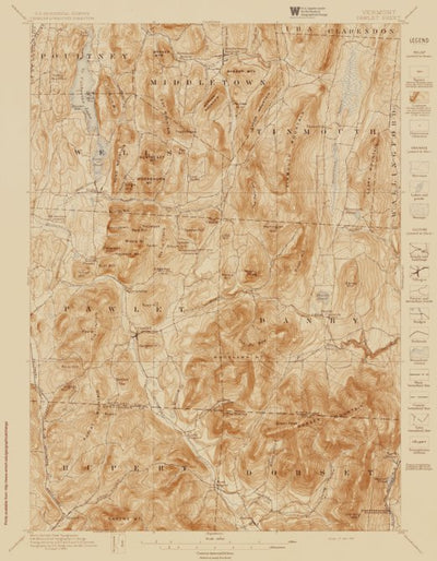 VT-PAWLET: Authoritative US Topos Historic 1897