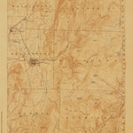 VT-BENNINGTON: Authoritative US Topos Historic 1898