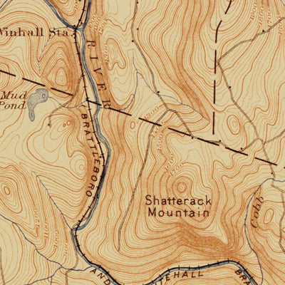 VT-LONDONDERRY: Authoritative US Topos Historic 1899