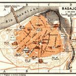 Badajoz city map, 1929