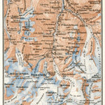 Arolla River Valley map, 1909