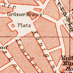 Belgrade (Београд, Beograd) city map, 1903