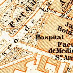 Cádiz city map, 1929