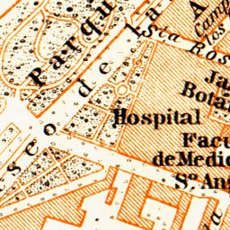 Cádiz city map, 1929