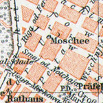 Belgrade (Београд, Beograd) city map. Environs of Belgrade, 1911