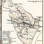 Bussaco district map, 1913