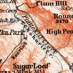 Map of the Catskill Mountains, 1909